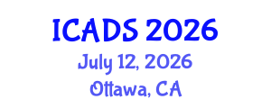 International Conference on Animal and Dairy Sciences (ICADS) July 12, 2026 - Ottawa, Canada International Conference on Animal and Dairy Sciences (ICADS) July 12, 2026 - Ottawa, Canada