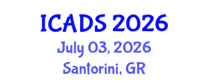 International Conference on Animal and Dairy Sciences (ICADS) July 03, 2026 - Santorini, Greece International Conference on Animal and Dairy Sciences (ICADS) July 03, 2026 - Santorini, Greece