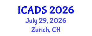 International Conference on Animal and Dairy Sciences (ICADS) July 29, 2026 - Zurich, Switzerland International Conference on Animal and Dairy Sciences (ICADS) July 29, 2026 - Zurich, Switzerland