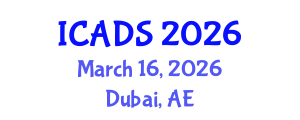 International Conference on Animal and Dairy Sciences (ICADS) March 16, 2026 - Dubai, United Arab Emirates International Conference on Animal and Dairy Sciences (ICADS) March 16, 2026 - Dubai, United Arab Emirates
