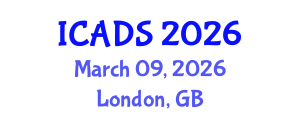 International Conference on Animal and Dairy Sciences (ICADS) March 09, 2026 - London, United Kingdom International Conference on Animal and Dairy Sciences (ICADS) March 09, 2026 - London, United Kingdom