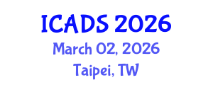 International Conference on Animal and Dairy Sciences (ICADS) March 02, 2026 - Taipei, Taiwan International Conference on Animal and Dairy Sciences (ICADS) March 02, 2026 - Taipei, Taiwan