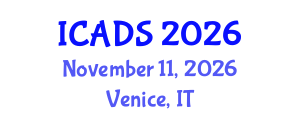 International Conference on Animal and Dairy Sciences (ICADS) November 11, 2026 - Venice, Italy International Conference on Animal and Dairy Sciences (ICADS) November 11, 2026 - Venice, Italy