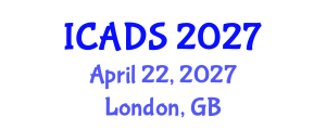 International Conference on Animal and Dairy Sciences (ICADS) April 22, 2027 - London, United Kingdom International Conference on Animal and Dairy Sciences (ICADS) April 22, 2027 - London, United Kingdom