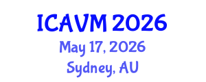 International Conference on Animal and Veterinary Medicine (ICAVM) May 17, 2026 - Sydney, Australia