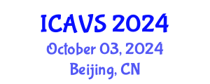 International Conference on Animal and Veterinary Sciences (ICAVS) October 03, 2024 - Beijing, China