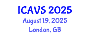 International Conference on Animal and Veterinary Sciences (ICAVS) August 19, 2025 - London, United Kingdom