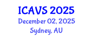 International Conference on Animal and Veterinary Sciences (ICAVS) December 02, 2025 - Sydney, Australia