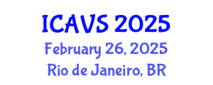 International Conference on Animal and Veterinary Sciences (ICAVS) February 26, 2025 - Rio de Janeiro, Brazil