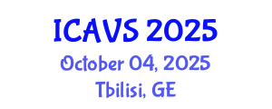 International Conference on Animal and Veterinary Sciences (ICAVS) October 04, 2025 - Tbilisi, Georgia