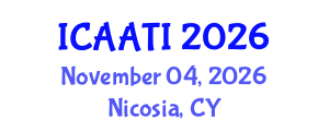 International Conference on Animal Assisted Therapy and Intervention (ICAATI) November 04, 2026 - Nicosia, Cyprus International Conference on Animal Assisted Therapy and Intervention (ICAATI) November 04, 2026 - Nicosia, Cyprus