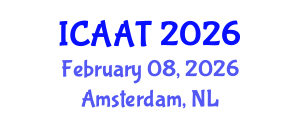 International Conference on Animal Assisted Therapy (ICAAT) February 08, 2026 - Amsterdam, Netherlands