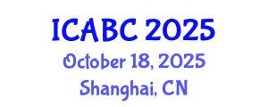 International Conference on Animal Behavior and Cognition (ICABC) October 18, 2025 - Shanghai, China