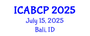 International Conference on Animal Breeding and Cattle Production (ICABCP) July 15, 2025 - Bali, Indonesia