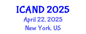 International Conference on Animal Diseases and Nutrition (ICAND) April 22, 2025 - New York, United States