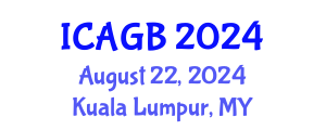 International Conference on Animal Genetics and Breeding (ICAGB) August 22, 2024 - Kuala Lumpur, Malaysia