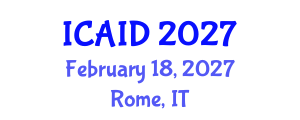 International Conference on Animal Infectious Diseases (ICAID) February 18, 2027 - Rome, Italy