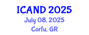International Conference on Animal Nutrition and Diseases (ICAND) July 08, 2025 - Corfu, Greece