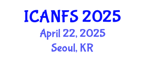 International Conference on Animal, Nutrition and Food Sciences (ICANFS) April 22, 2025 - Seoul, Republic of Korea