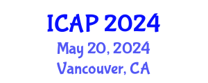 International Conference on Animal Physiology (ICAP) May 20, 2024 - Vancouver, Canada