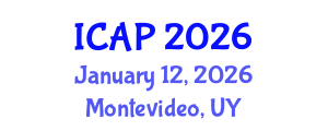 International Conference on Animal Physiology (ICAP) January 12, 2026 - Montevideo, Uruguay International Conference on Animal Physiology (ICAP) January 12, 2026 - Montevideo, Uruguay