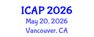 International Conference on Animal Physiology (ICAP) May 20, 2026 - Vancouver, Canada