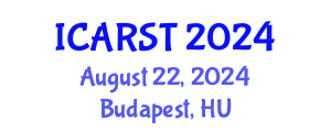 International Conference on Animal Reproduction and Assisted Technologies (ICARST) August 22, 2024 - Budapest, Hungary
