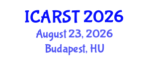 International Conference on Animal Reproduction and Assisted Technologies (ICARST) August 23, 2026 - Budapest, Hungary