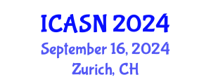 International Conference on Animal Science and Nutrition (ICASN) September 16, 2024 - Zurich, Switzerland