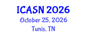 International Conference on Animal Science and Nutrition (ICASN) October 25, 2026 - Tunis, Tunisia International Conference on Animal Science and Nutrition (ICASN) October 25, 2026 - Tunis, Tunisia
