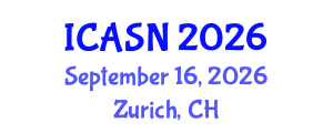 International Conference on Animal Science and Nutrition (ICASN) September 16, 2026 - Zurich, Switzerland