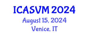 International Conference on Animal Science and Veterinary Medicine (ICASVM) August 15, 2024 - Venice, Italy