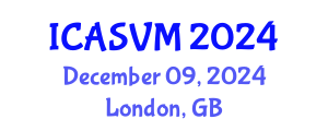 International Conference on Animal Science and Veterinary Medicine (ICASVM) December 09, 2024 - London, United Kingdom