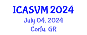 International Conference on Animal Science and Veterinary Medicine (ICASVM) July 04, 2024 - Corfu, Greece