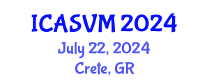 International Conference on Animal Science and Veterinary Medicine (ICASVM) July 22, 2024 - Crete, Greece