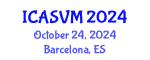International Conference on Animal Science and Veterinary Medicine (ICASVM) October 24, 2024 - Barcelona, Spain