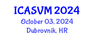 International Conference on Animal Science and Veterinary Medicine (ICASVM) October 03, 2024 - Dubrovnik, Croatia