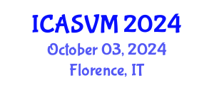 International Conference on Animal Science and Veterinary Medicine (ICASVM) October 03, 2024 - Florence, Italy