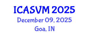 International Conference on Animal Science and Veterinary Medicine (ICASVM) December 09, 2025 - Goa, India