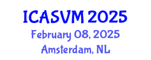 International Conference on Animal Science and Veterinary Medicine (ICASVM) February 08, 2025 - Amsterdam, Netherlands