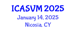 International Conference on Animal Science and Veterinary Medicine (ICASVM) January 14, 2025 - Nicosia, Cyprus