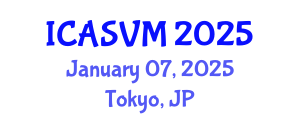 International Conference on Animal Science and Veterinary Medicine (ICASVM) January 07, 2025 - Tokyo, Japan