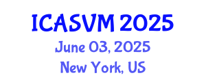 International Conference on Animal Science and Veterinary Medicine (ICASVM) June 03, 2025 - New York, United States