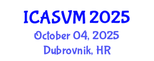 International Conference on Animal Science and Veterinary Medicine (ICASVM) October 04, 2025 - Dubrovnik, Croatia
