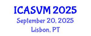International Conference on Animal Science and Veterinary Medicine (ICASVM) September 20, 2025 - Lisbon, Portugal