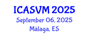 International Conference on Animal Science and Veterinary Medicine (ICASVM) September 06, 2025 - Málaga, Spain