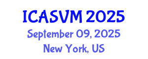 International Conference on Animal Science and Veterinary Medicine (ICASVM) September 09, 2025 - New York, United States
