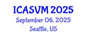 International Conference on Animal Science and Veterinary Medicine (ICASVM) September 06, 2025 - Seattle, United States