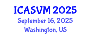 International Conference on Animal Science and Veterinary Medicine (ICASVM) September 16, 2025 - Washington, United States