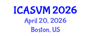 International Conference on Animal Science and Veterinary Medicine (ICASVM) April 20, 2026 - Boston, United States